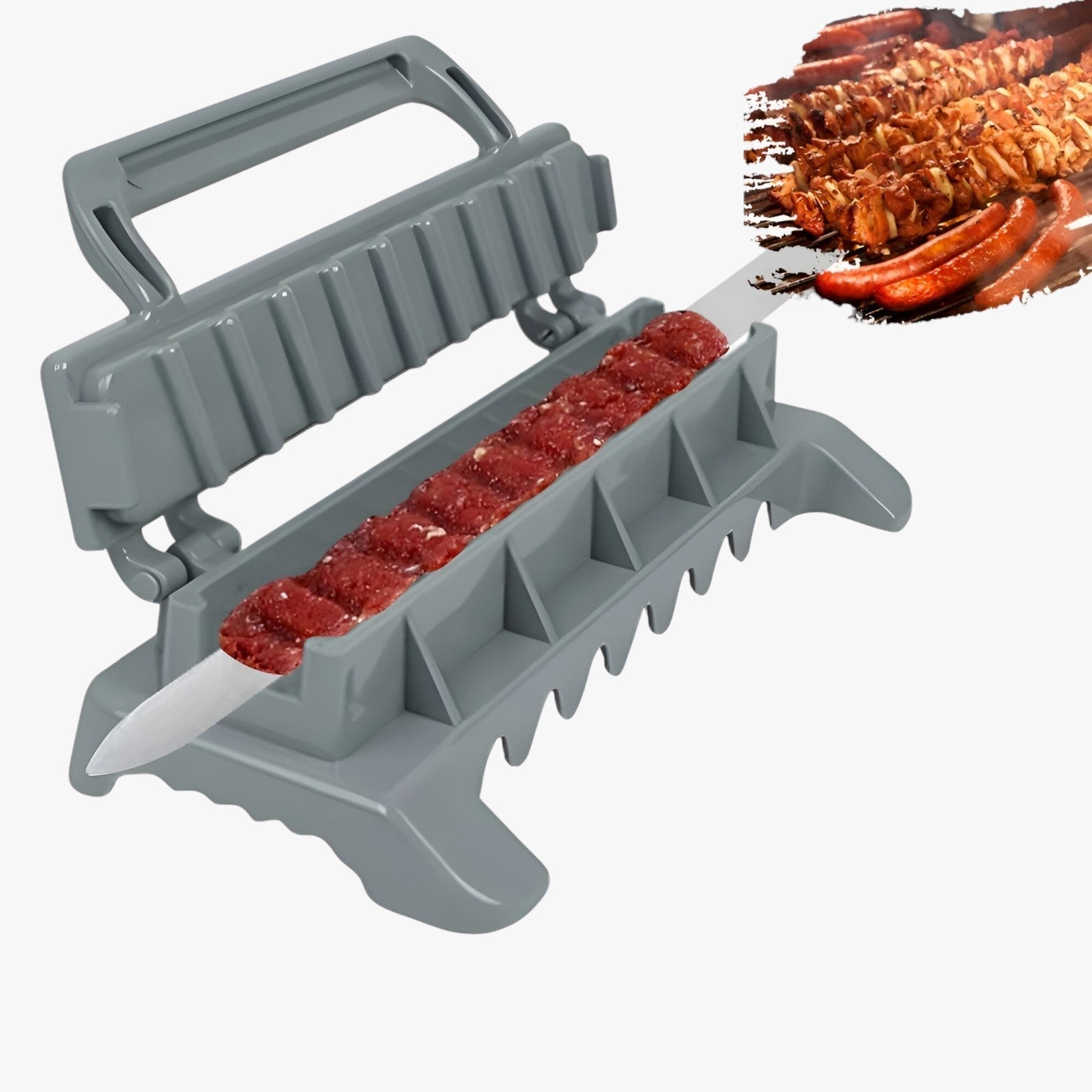 BBQ Kebab Maker — Multiple Even Skewers