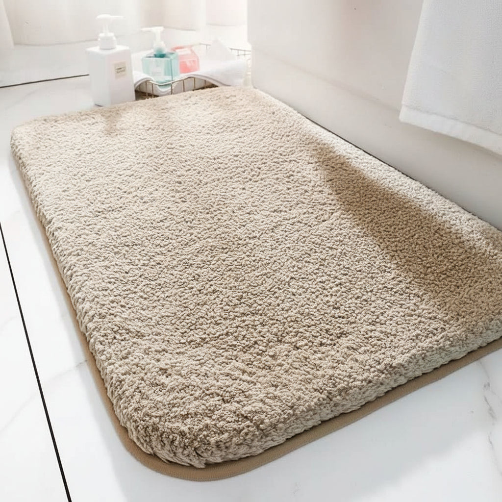 Bath Mat - Soft Microfiber with Anti-Slip