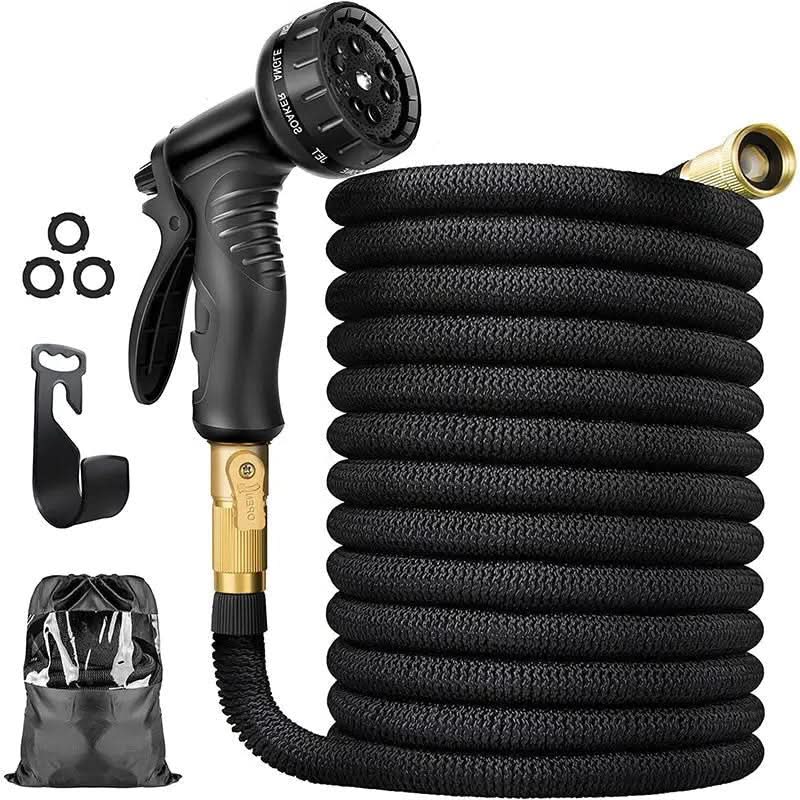 Expandable Garden Hose -- Kink-Free & Lightweight