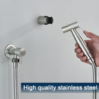Handheld Bidet Sprayer Set — Stainless Steel