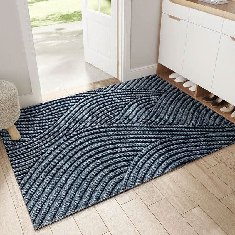 Doormat with Sand-Trap Design & Anti-Slip