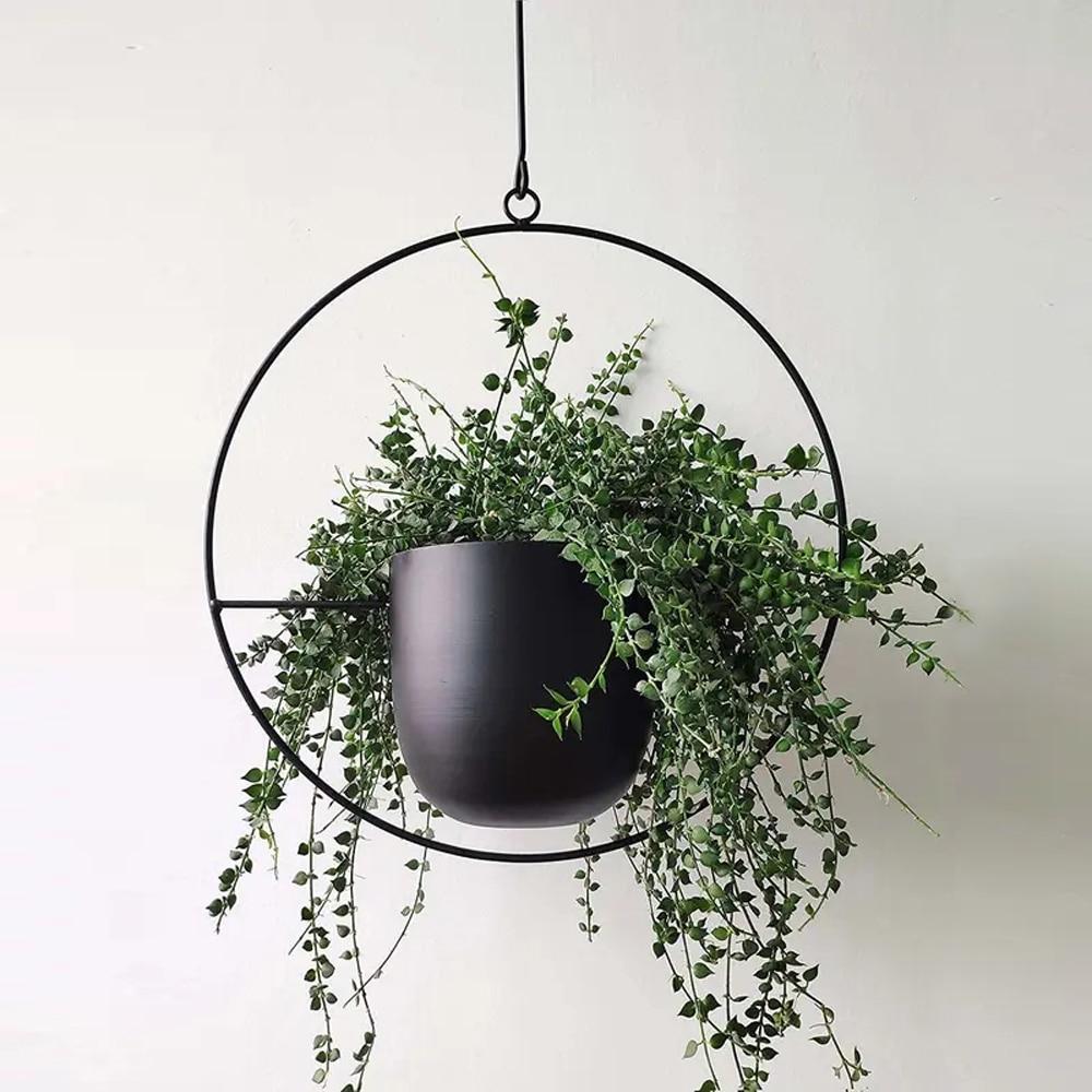 Wall Plant Hanger with Adjustable Chain