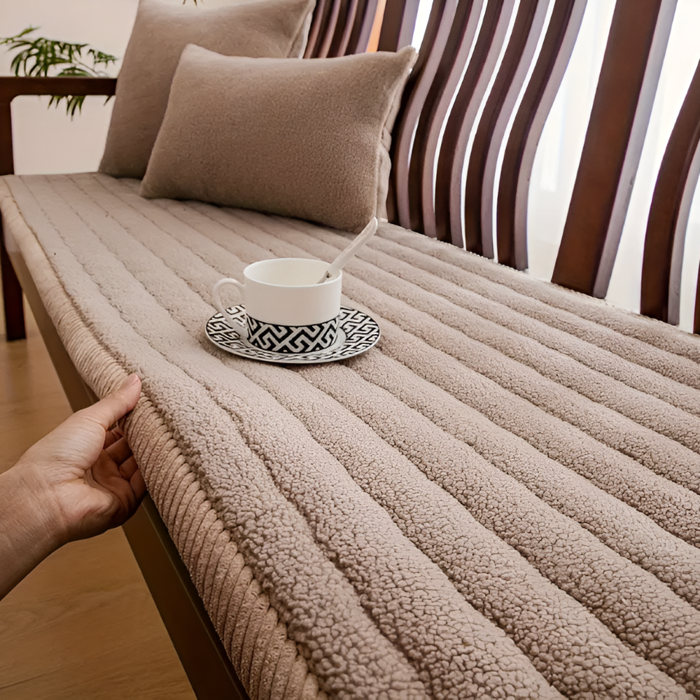 Anti-Slip Sofa Cover — Pet-Friendly, Machine Washable