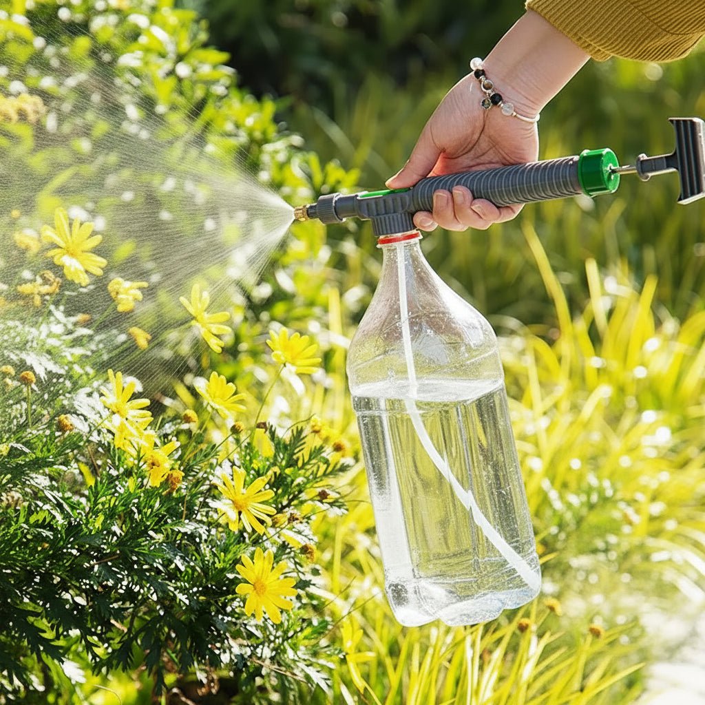 Bottle Sprayer - 360° Nozzle for Garden Use