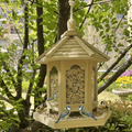 Wooden Bird Feeder with Water System — Gazebo Design
