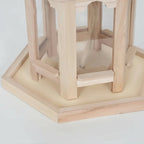Wooden Bird Feeder with Water System — Gazebo Design