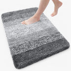 Microfibre Bath Mat — Anti-Slip, 6 Colours 4 Sizes
