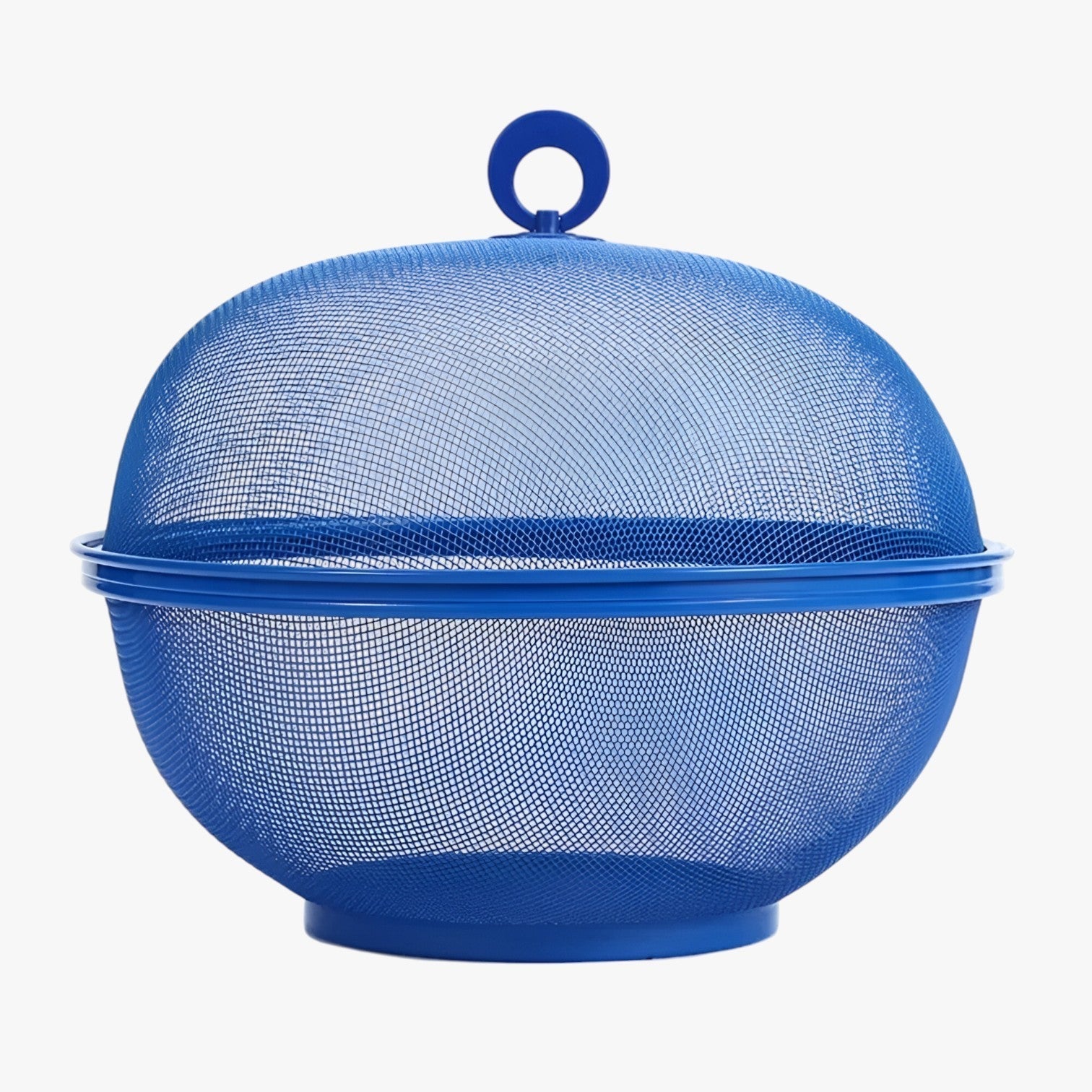 Mesh Fruit Bowl with Lid — Ventilated, 6 Colours