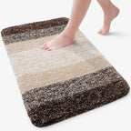 Microfibre Bath Mat — Anti-Slip, 6 Colours 4 Sizes