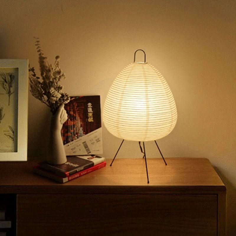 Rice Paper Table Lamp - Soft Warm Light