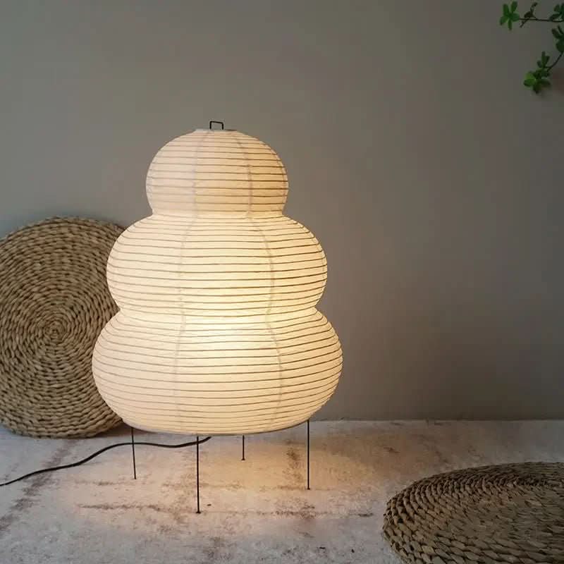 Rice Paper Table Lamp - Soft Warm Light
