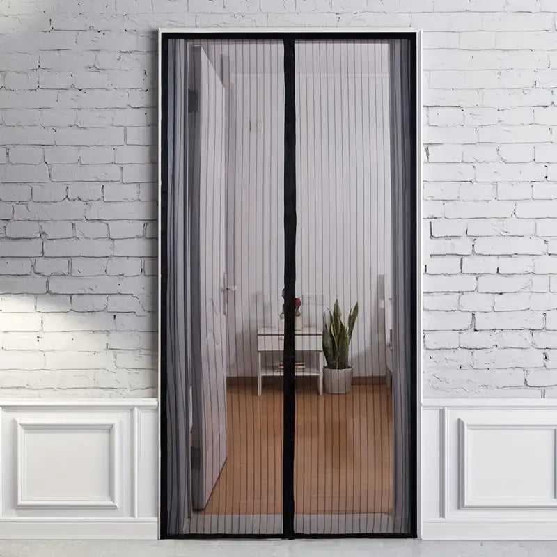 Magnetic Screen Door — Auto-Close, Tool-Free Install