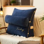Keilkissen zum Lesen – Rückenstütze für Bett & Sofa