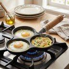 Multi-Cup Breakfast Pan — Non-Stick Cast Iron
