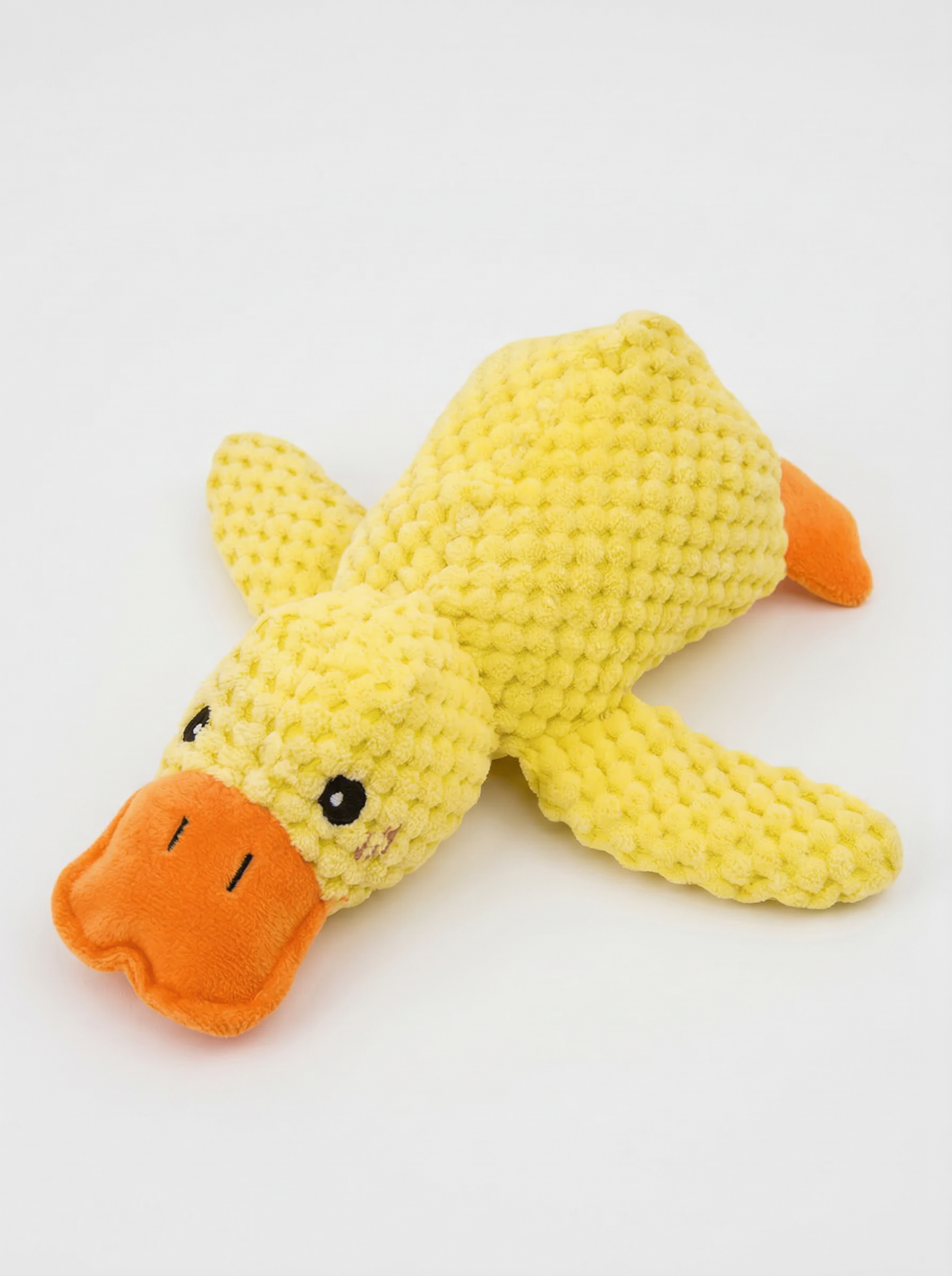 Plush Duck Dog Toy with Squeaker