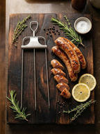 Grillspießgabel – leichtes Ablösen der Speisen