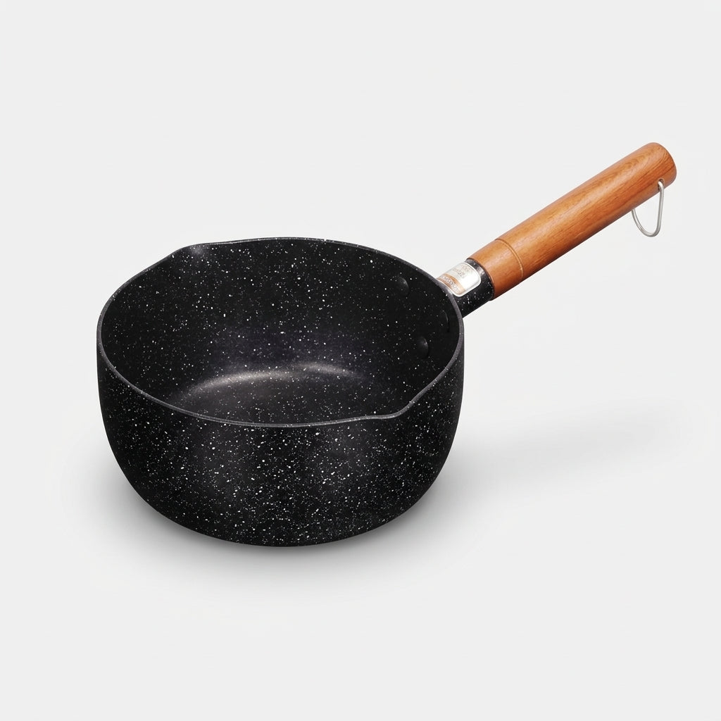 Mini Wok with Wooden Handle