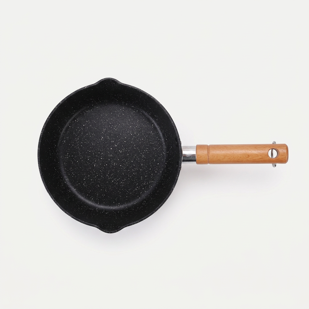 Mini Wok with Wooden Handle