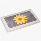 Bathroom Rug — Daisy Design, Non-Slip Microfibre