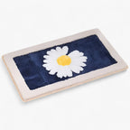 Bathroom Rug — Daisy Design, Non-Slip Microfibre