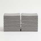 Microfibre Cleaning Cloths 50 Pack Grey