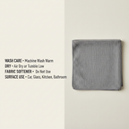 Microfibre Cleaning Cloths 50 Pack Grey