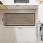 Kitchen Runner Mat — Non-Slip with Border Design in lifestyle setting