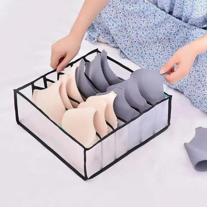 Drawer Organisers for Underwear — 3-Piece Mesh Set close-up detail of feature