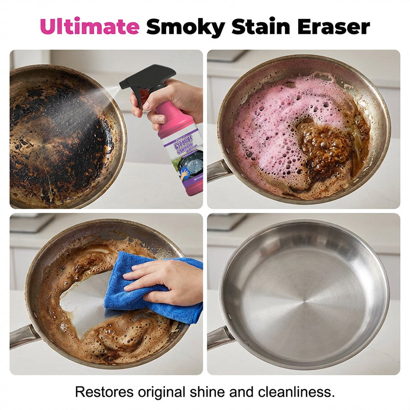 Grill Cleaner Spray — Degreaser Formula 120ml side angle showing dimensions
