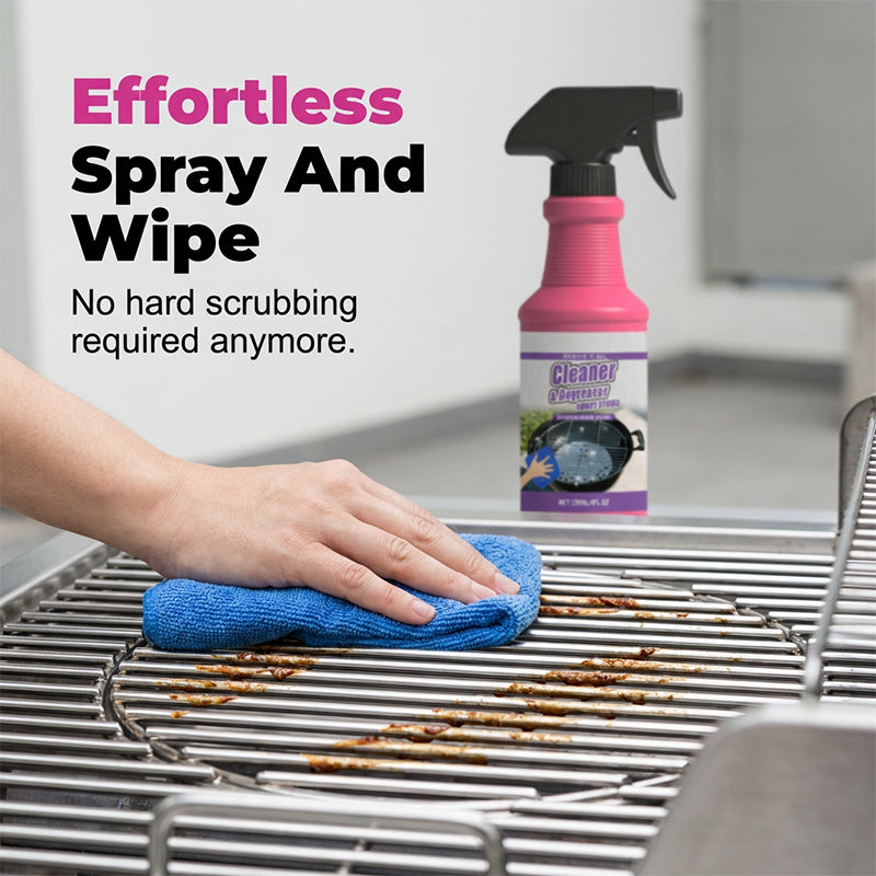 Grill Cleaner Spray — Degreaser Formula 120ml mounted in modern interior