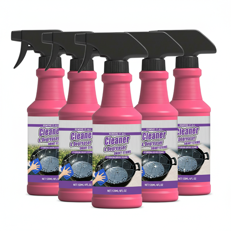 Grill Cleaner Spray — Degreaser Formula 120ml front view on neutral background