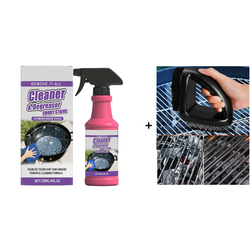 Grill Cleaner Spray — Degreaser Formula 120ml in lifestyle setting