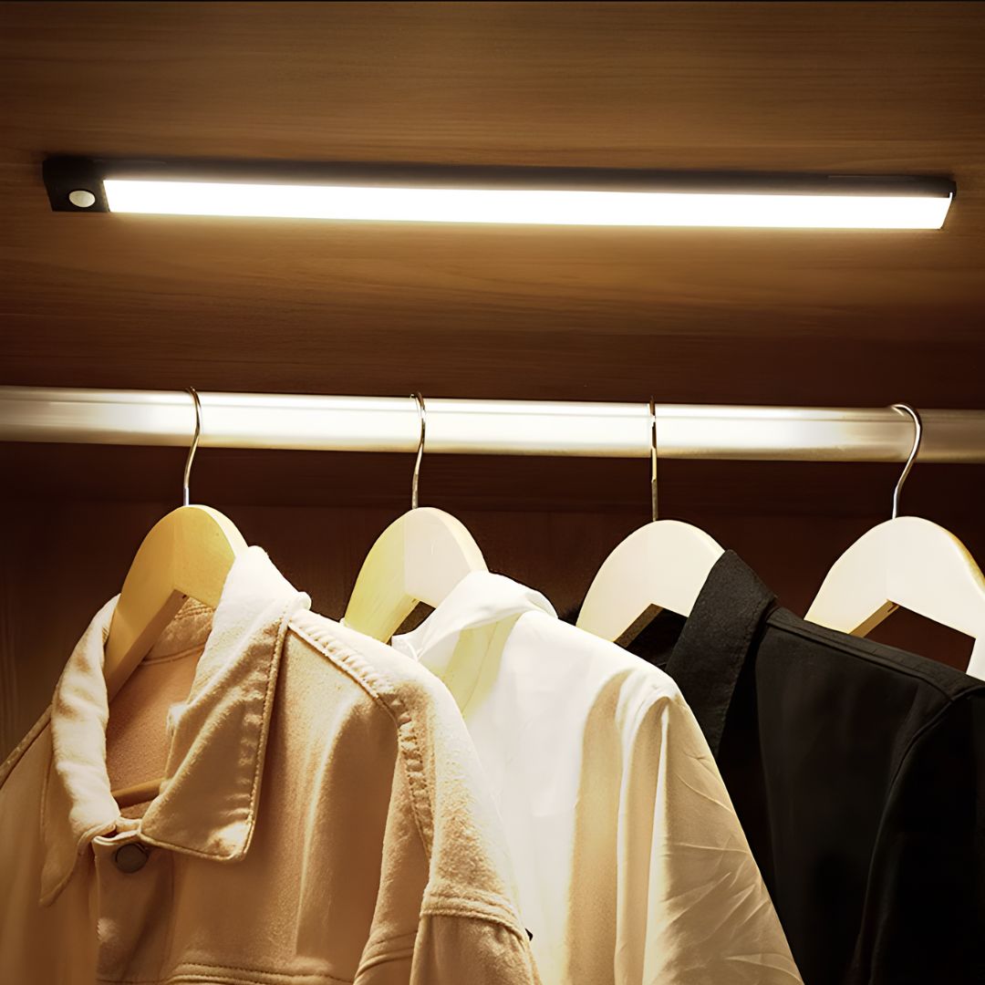 Motion Sensor LED Light — Wireless Magnetic Mount in lifestyle setting