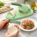 Dumpling Press 2-in-1 — Shape & Seal Tool front view on neutral background