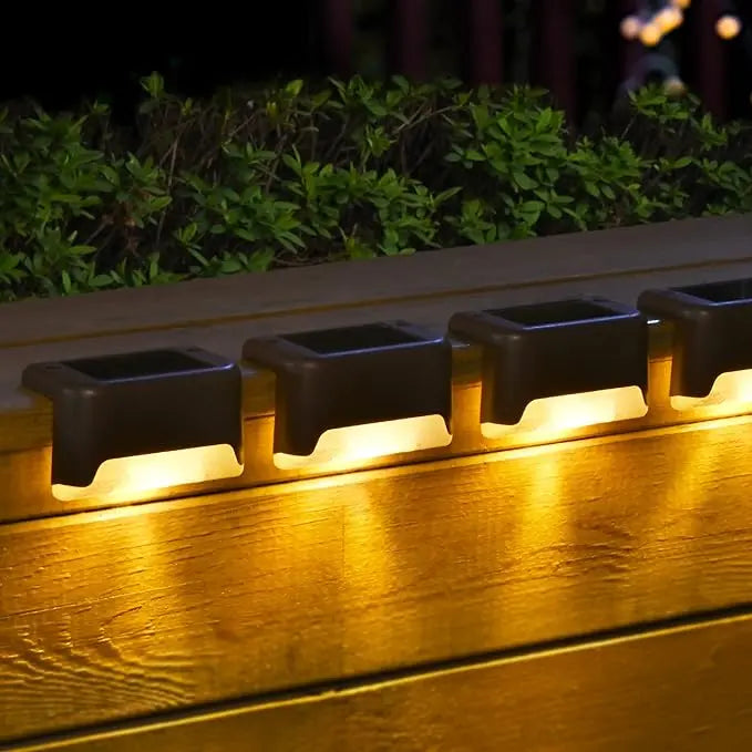 Solar Step Lights — Auto On/Off Safety Lighting