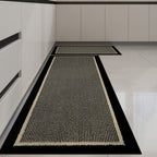 Kitchen Runner Mat — Non-Slip with Border Design in lifestyle setting