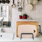 Cutting Board Rack — Steel Kitchen Organiser in lifestyle setting