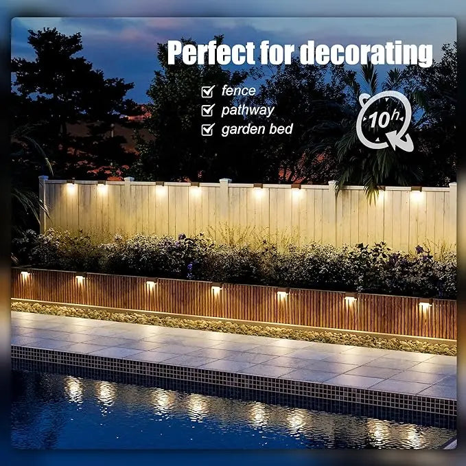Solar Step Lights — Auto On/Off Safety Lighting