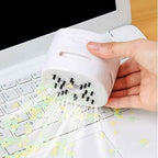 Mini Desktop Vacuum — Cordless Crumb Cleaner in use at home
