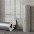 Self-Adhesive Marble Film 40×300cm — Wall Coverage in use at home