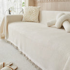 Four sofa cover sizes displayed showing dimensions from 130x180cm to 180x340cm