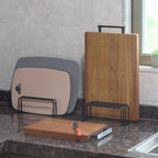 Cutting Board Rack — Steel Kitchen Organiser in use at home