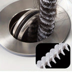 Flexible Drain Cleaning Brush — 45 cm side angle showing dimensions
