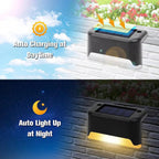 Solar Step Lights — Auto On/Off Safety Lighting