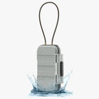 Portable Safe Box with 4-Digit Combination Lock side angle showing dimensions