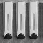 Wall Soap Dispenser — 1-3 Chambers, 500ml Each side angle showing dimensions