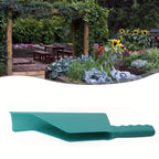 Gutter Cleaning Scoop — Plastic Leaf Remover side angle showing dimensions