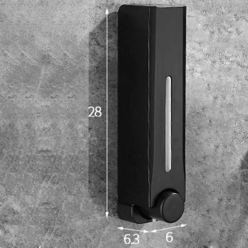 Wall Soap Dispenser — 1-3 Chambers, 500ml Each mounted in modern interior