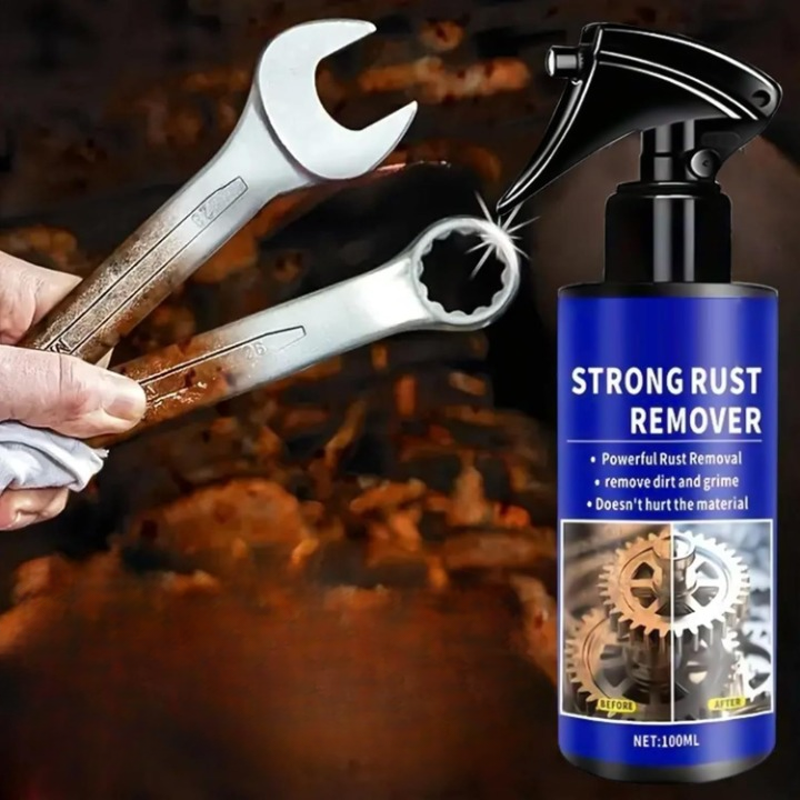 Rust Remover Spray 100ml — No Scrubbing Required mounted in modern interior