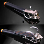 Steering Wheel Lock — Triple Locking Security mounted in modern interior